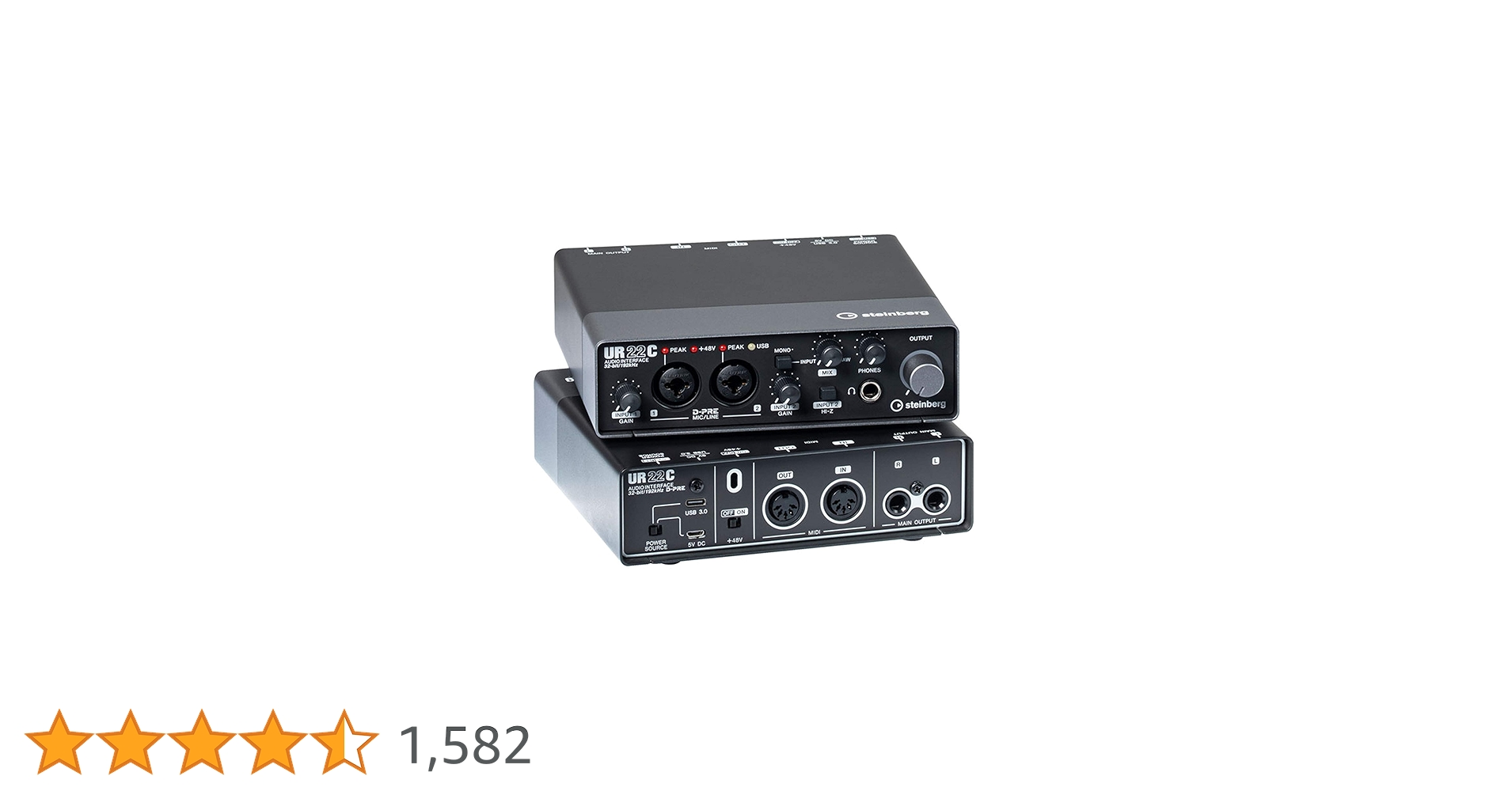 Amazon.co.jp: Steinberg UR22C USB 3.0 Audio Interface : Musical Amazon.co.jp: Steinberg UR22C USB 3.0 Audio Interface : Musical
